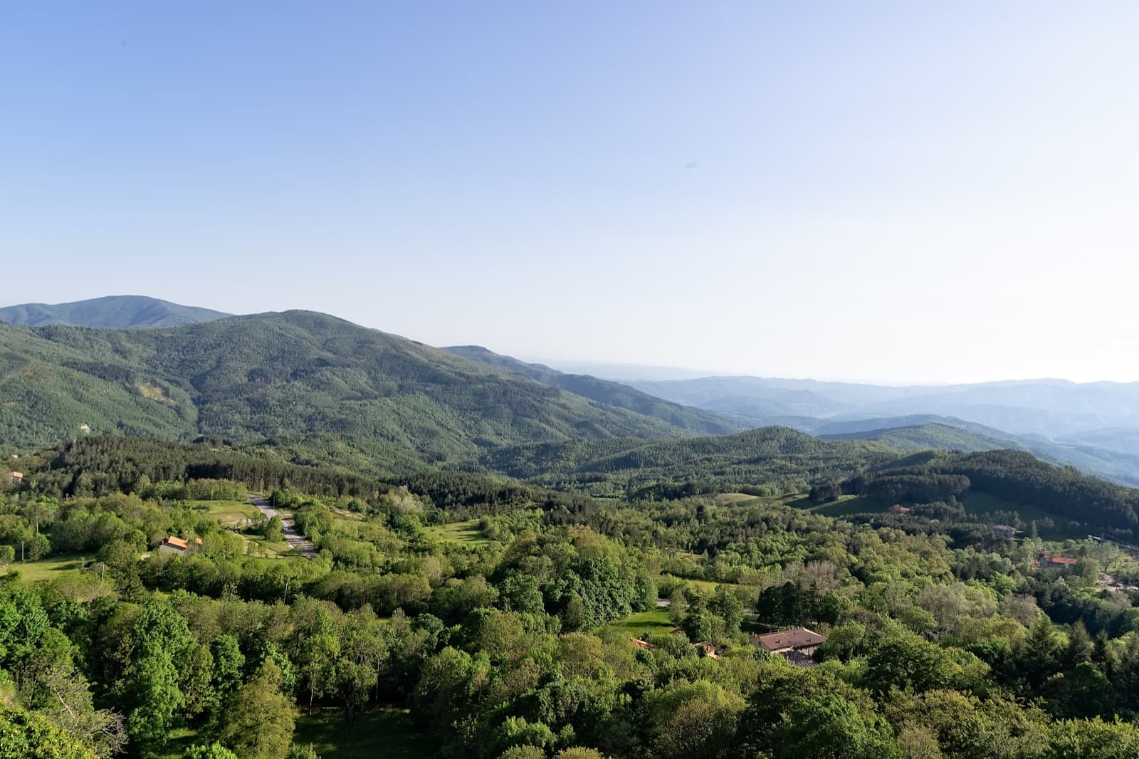 Vista dal Santuario della Verna