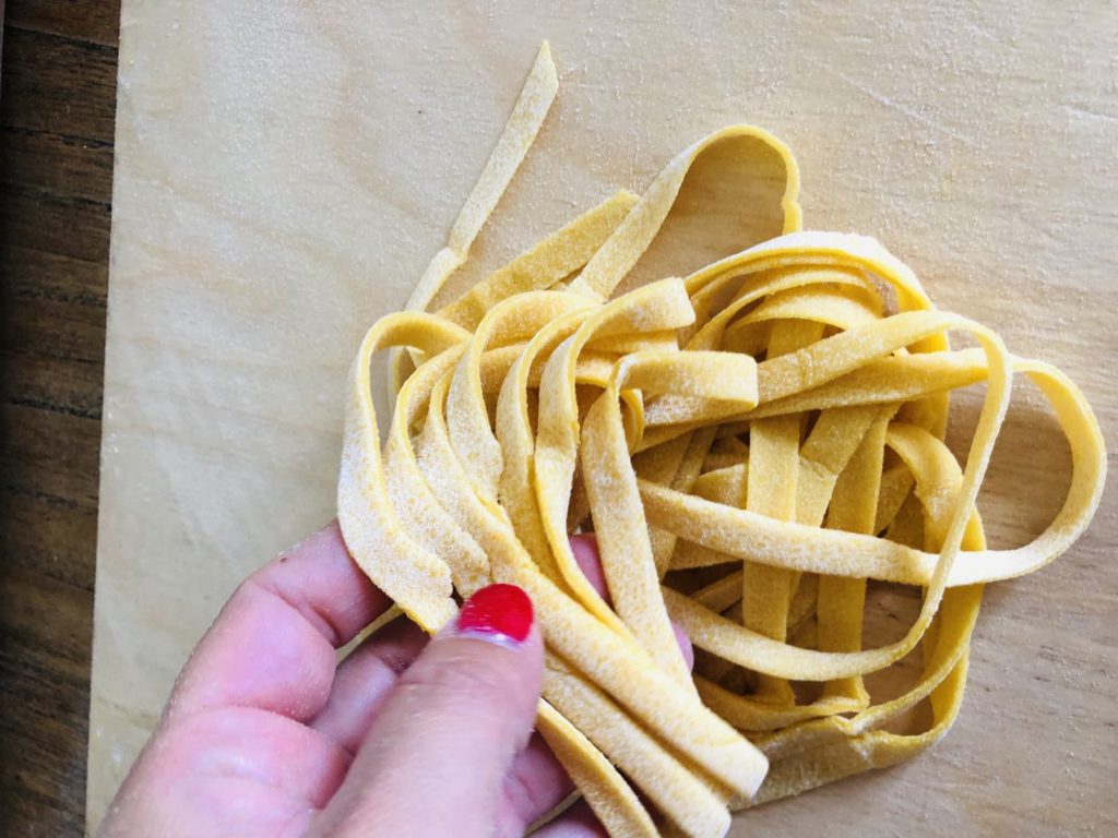Tagliatelle with Porcini mushrooms Ph. FedeCortezzi