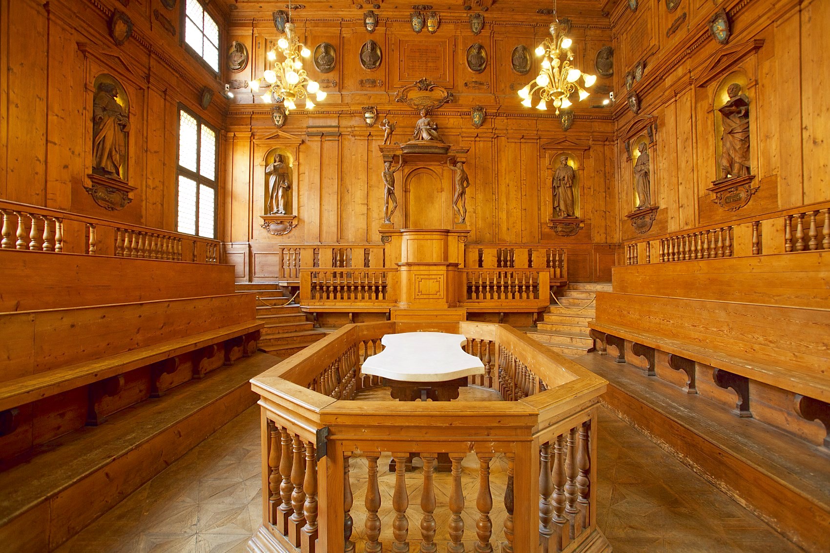 Anatomical Theater (Archiginnasio, Bologna)