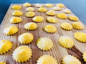 Potato-stuffed Tortelli