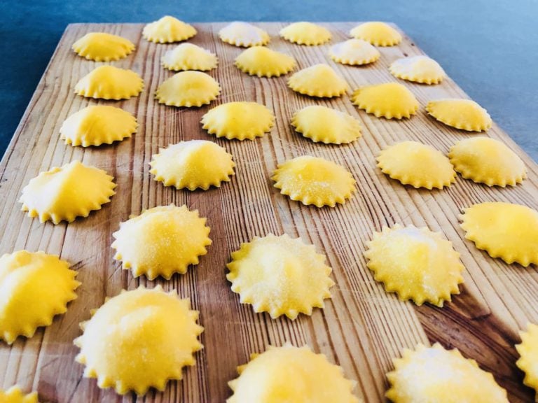 Potato-stuffed Tortelli