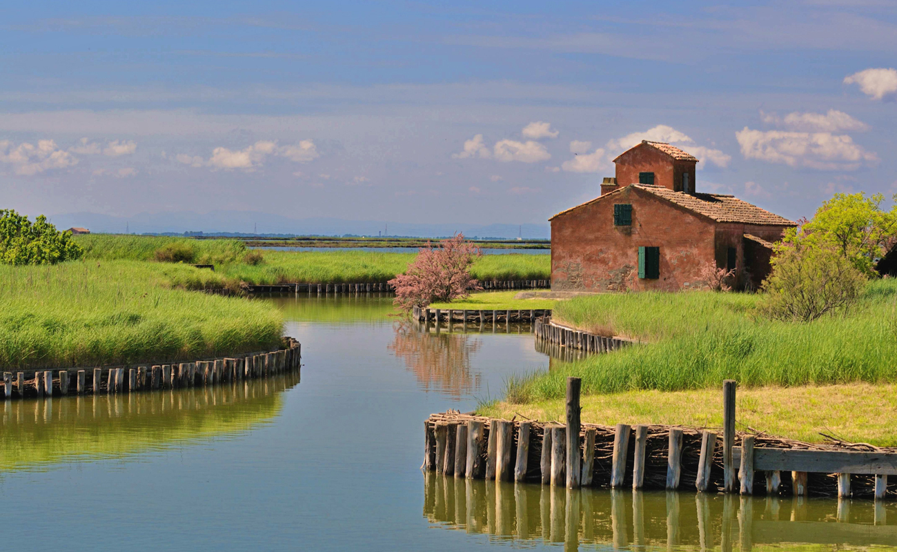 The Valleys of Comacchio (Ferrara) | Photo taken from parcodeltapo.it