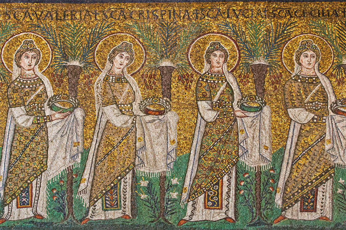 Basilica di Sant'Apollinare Nuovo (Ravenna) - Corteo delle Vergini