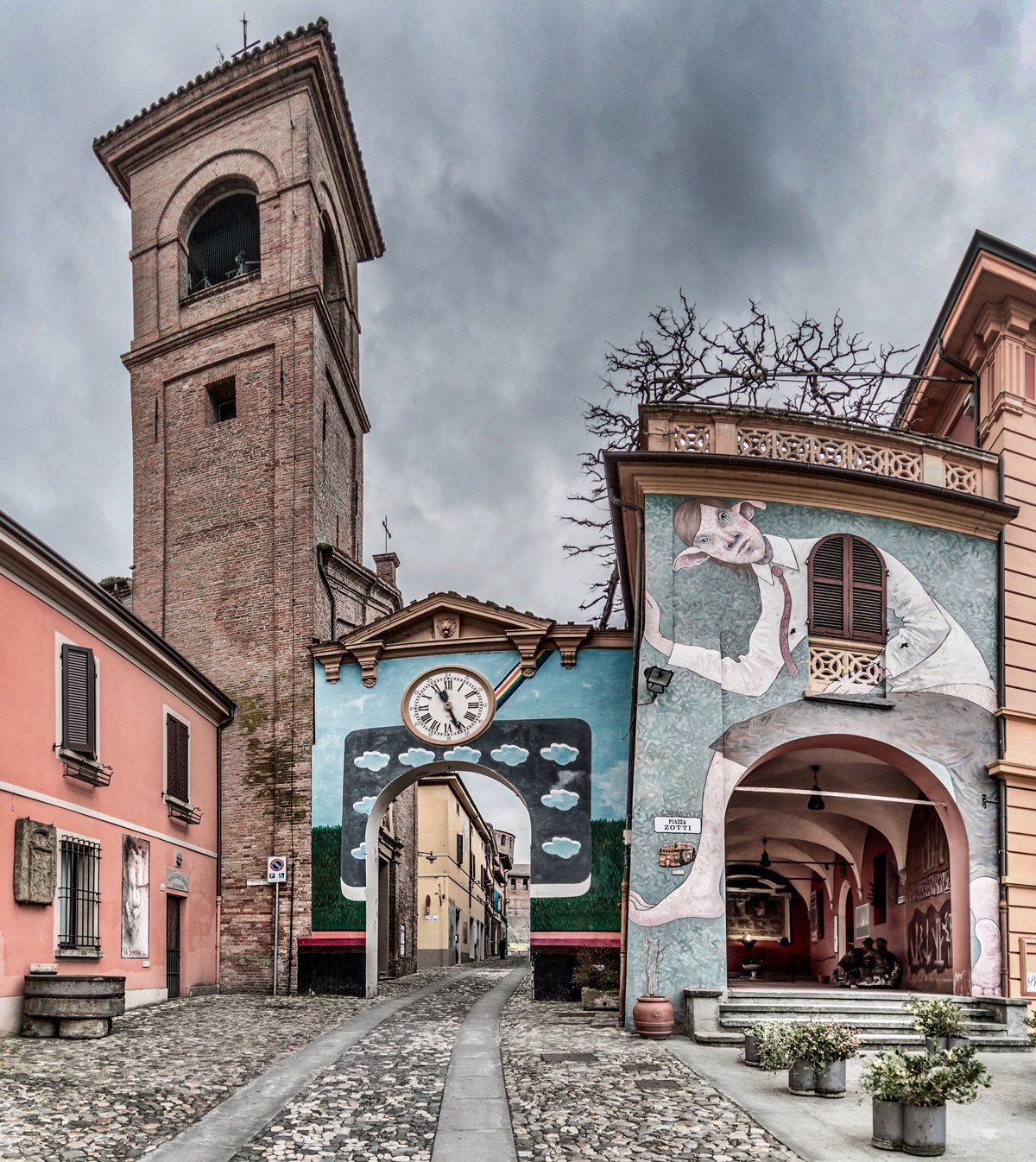 Biennale del Muro Dipinto | Dozza | Foto di Vanni Lazzari