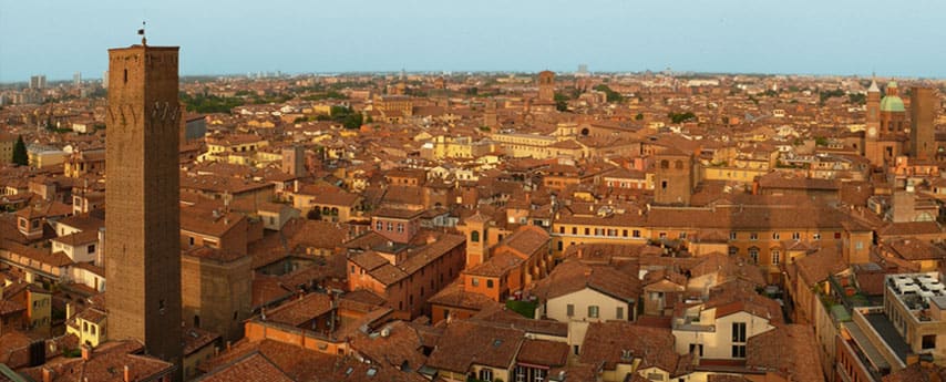 Bologna – Vista dalla Torre Prendiparte | Ph. Torre Prendiparte