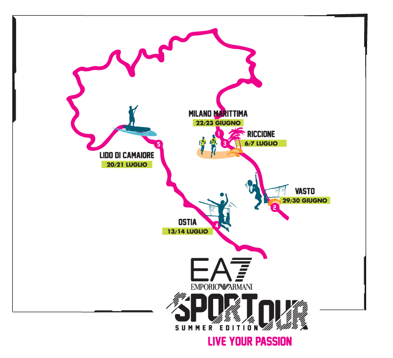 #EA7Sportour