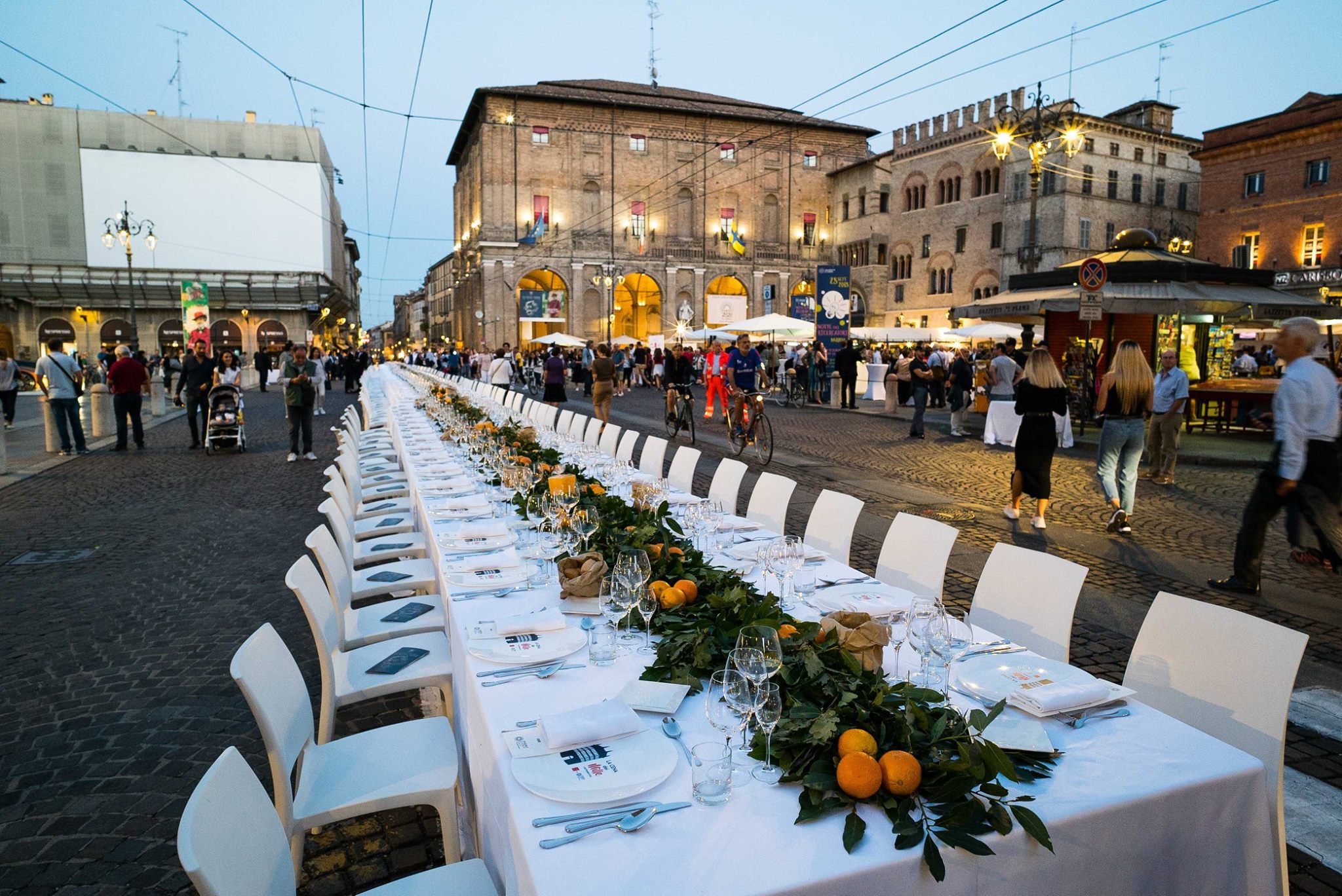 Cena dei Mille, Parma