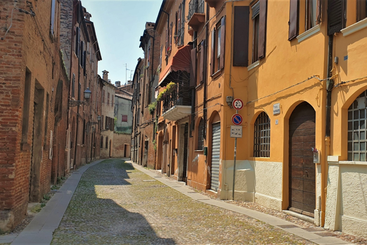 Ferrara, Antica zona del ghetto ebreo