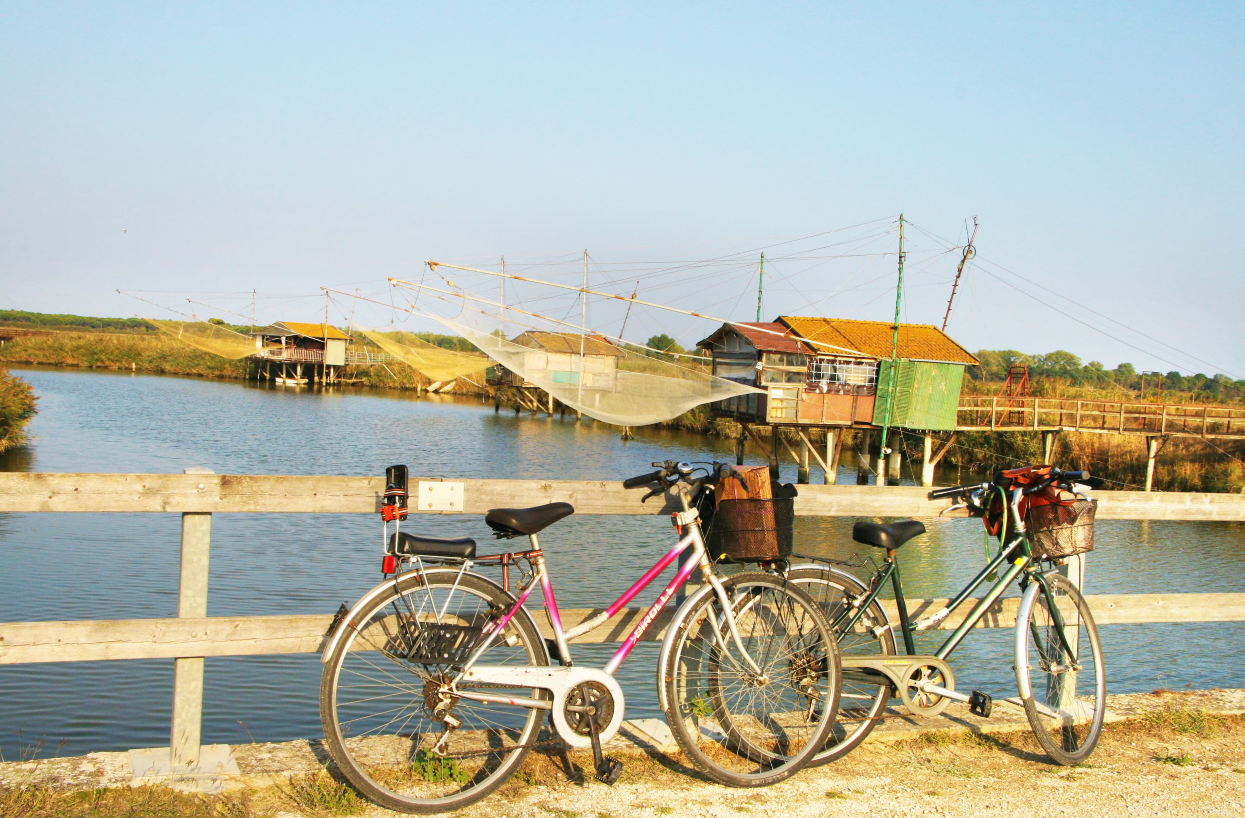 Lido di Dante (RA), Bici e capanne