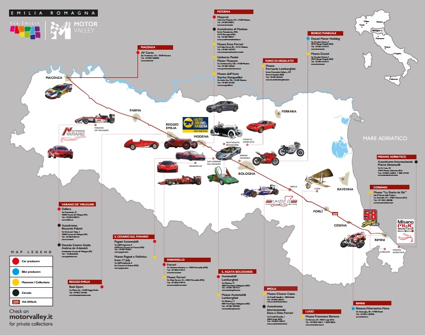 MotorValley : Mappa