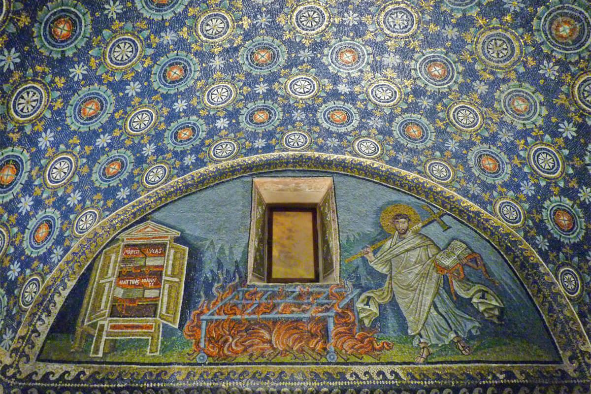 Mausoleo di Galla Placidia (Ravenna) - San Lorenzo Martire