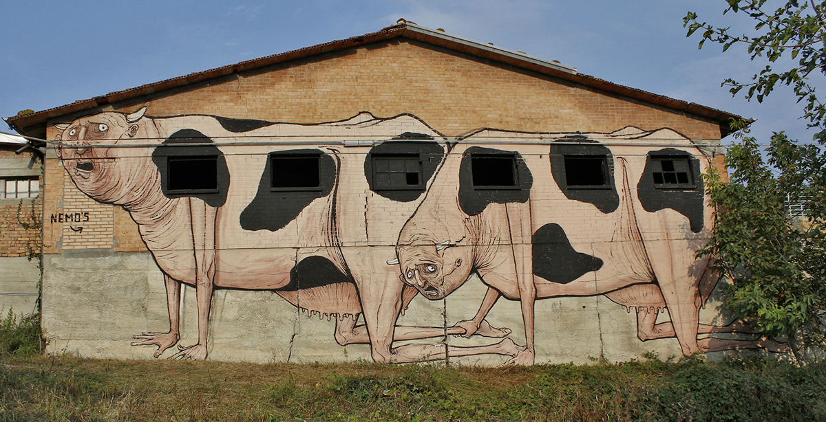 Vedriano (Reggio nell’Emilia), Sagra della Street Art, Opera di Nemos