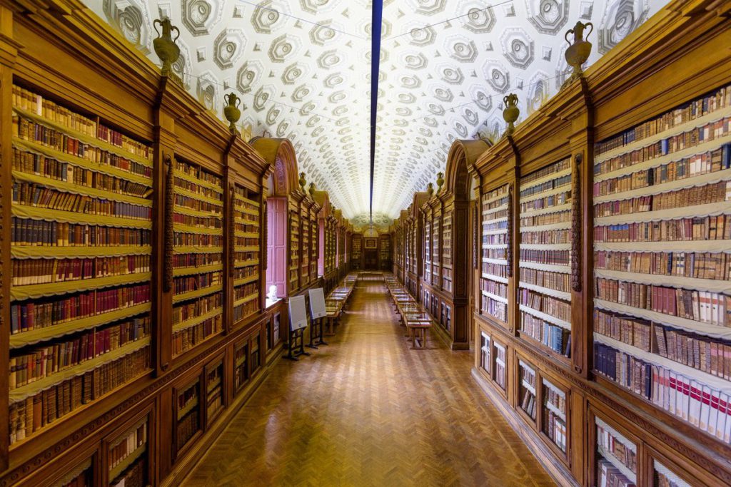 Biblioteca Palatina di Parma | Ph. @iat_parma via Twitter