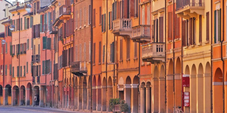 Bologna, the city of porticoes