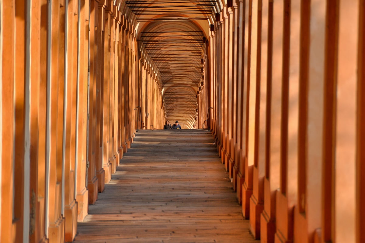 Il portico di San Luca, Bologna 