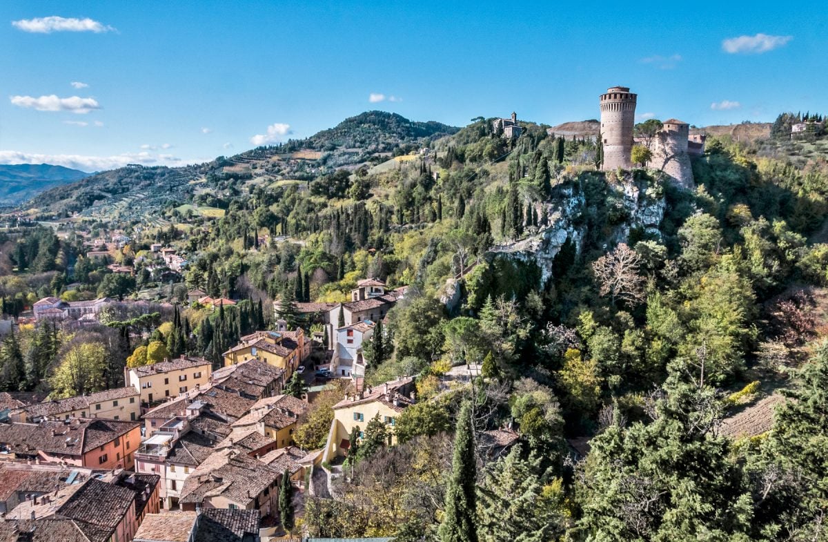 The castle of Brisighella (Ra)