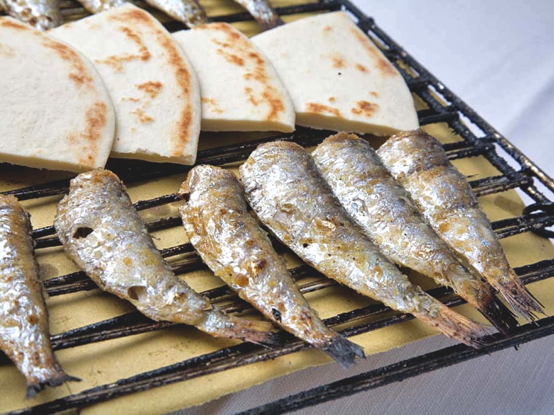 Saraghina. A jump from grill directly to heart,