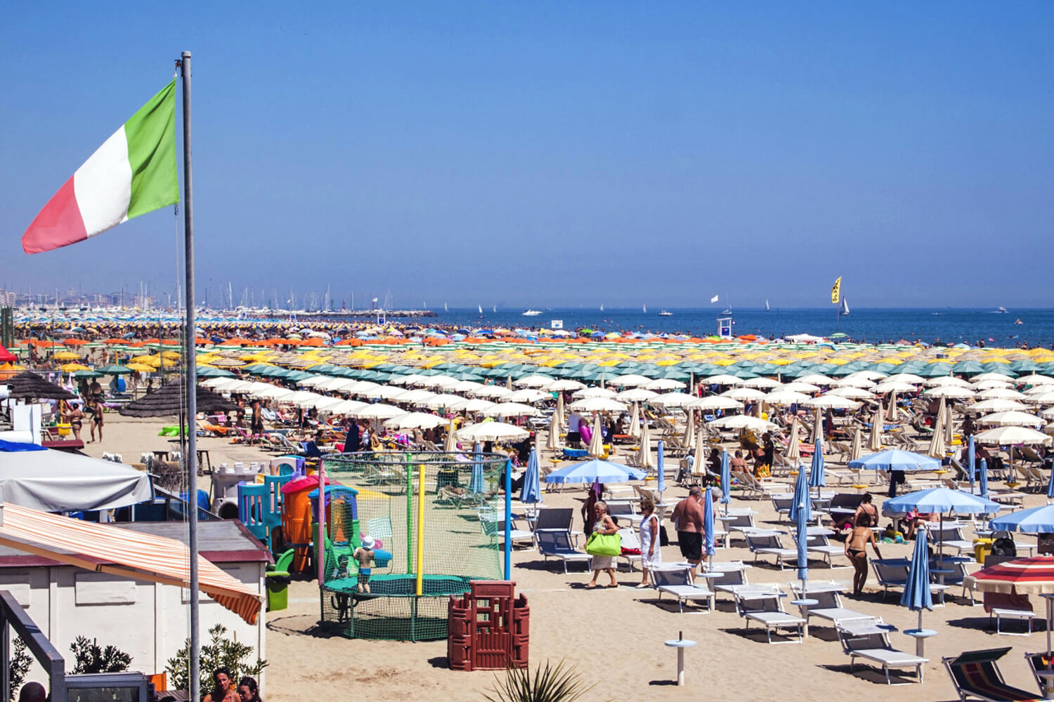Spiaggia di Cervia | Foto © Fantini (Archivio Apt)