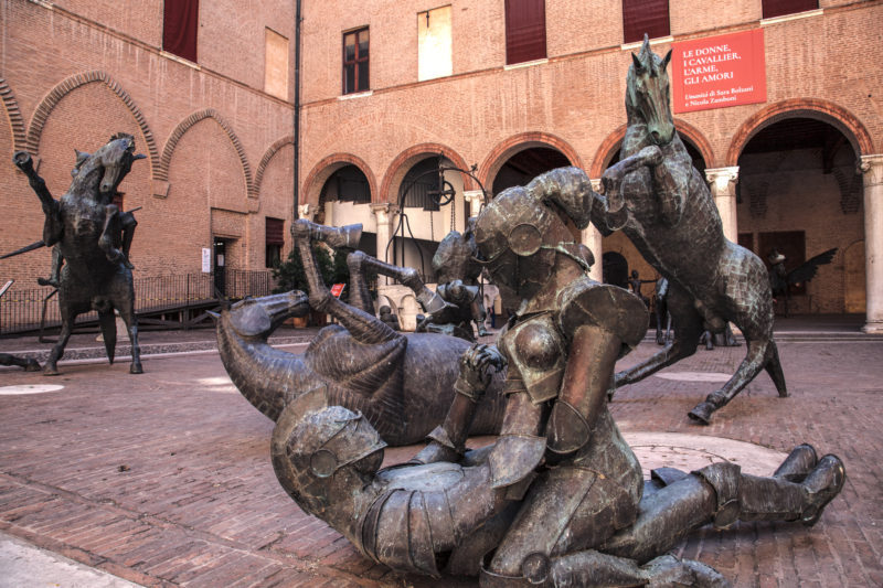 Mostra Ariosto Sara Bolzani Nicola Zamboni, Castello Estense, Ferrara