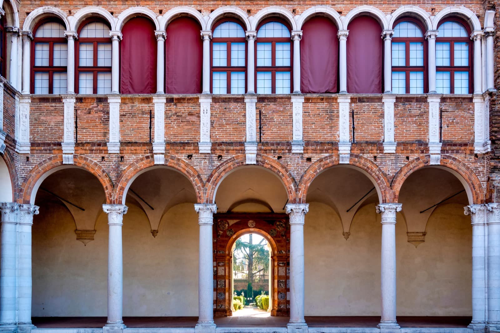 Ferrara, Costabili Palace, house of the National Archaeological Museum of Ferrara Ph. Only Fabrizio via shutterstock