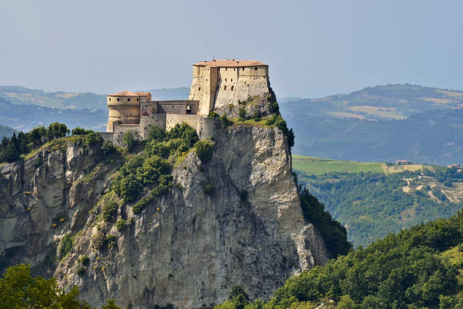 San Leo (RN), Vista della fortezza | Credit: Carlo Grifone