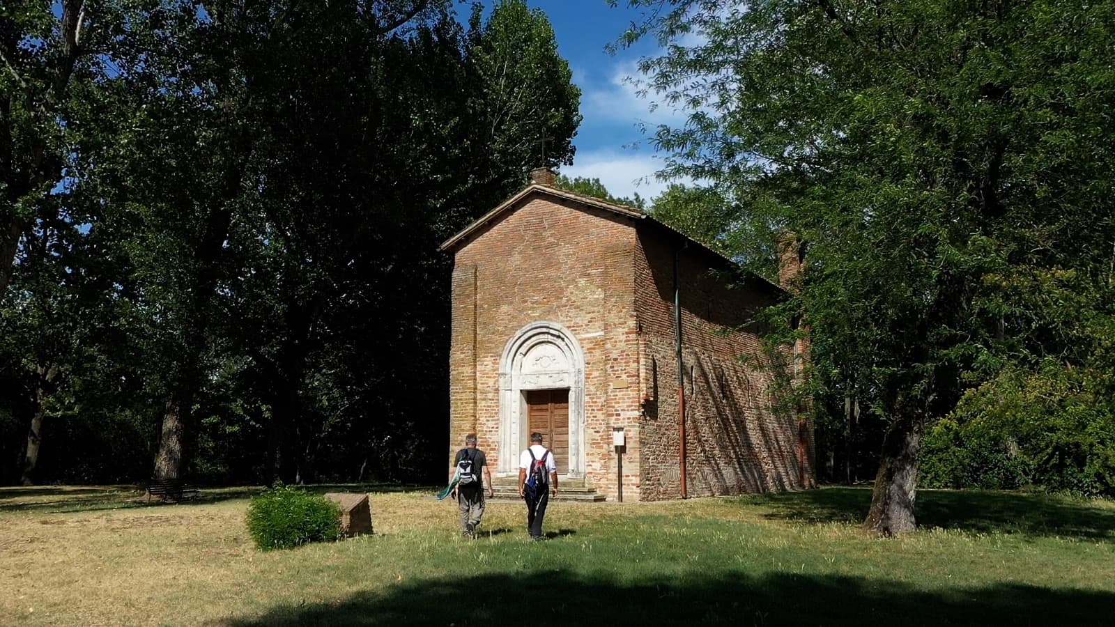 Via Romea Germanica, Pieve di San Giorgio a Argenta Ph. Archivio Cammini Apt Servizi Emilia Romagna