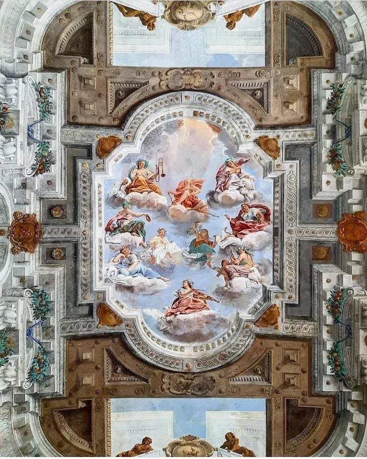 Sassuolo (MO), Particolare soffitto Palazzo Ducale, ph. fusinilorenzo via italia_in_art, CCBYNCSA 3.0