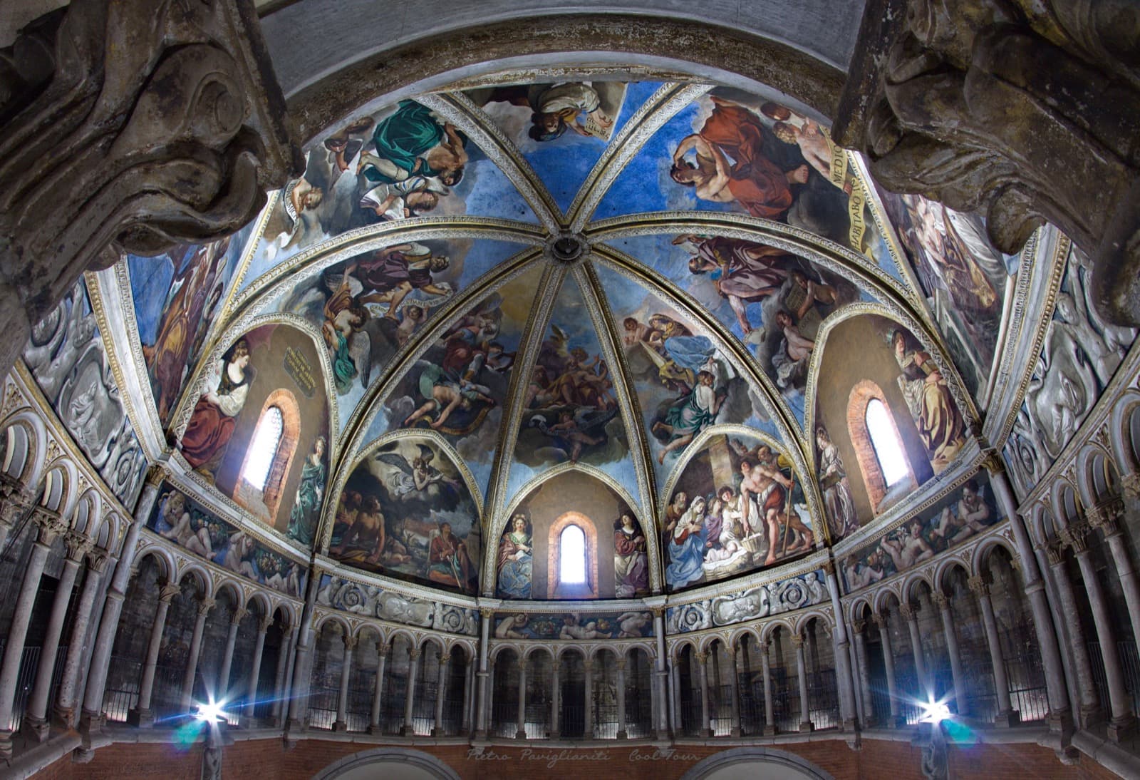 Cattedrale di Piacenza, cupola del Guercino Ph. Kronos – Museo della Cattedrale di Piacenza