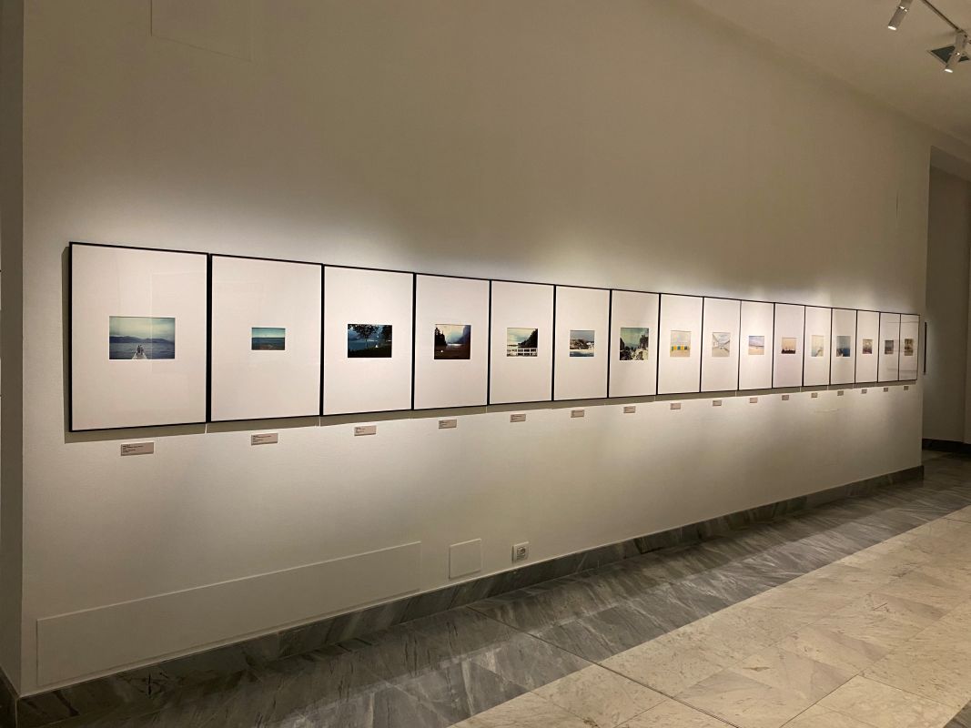 Allestimento mostra Labirinti della Visione. Luigi Ghirri 1991, Palazzo del Governatore, Parma