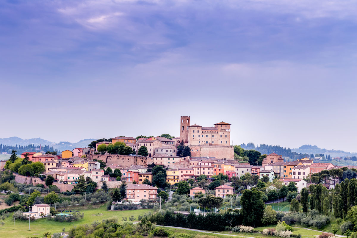 Longiano (FC) - Panoramica sul borgo