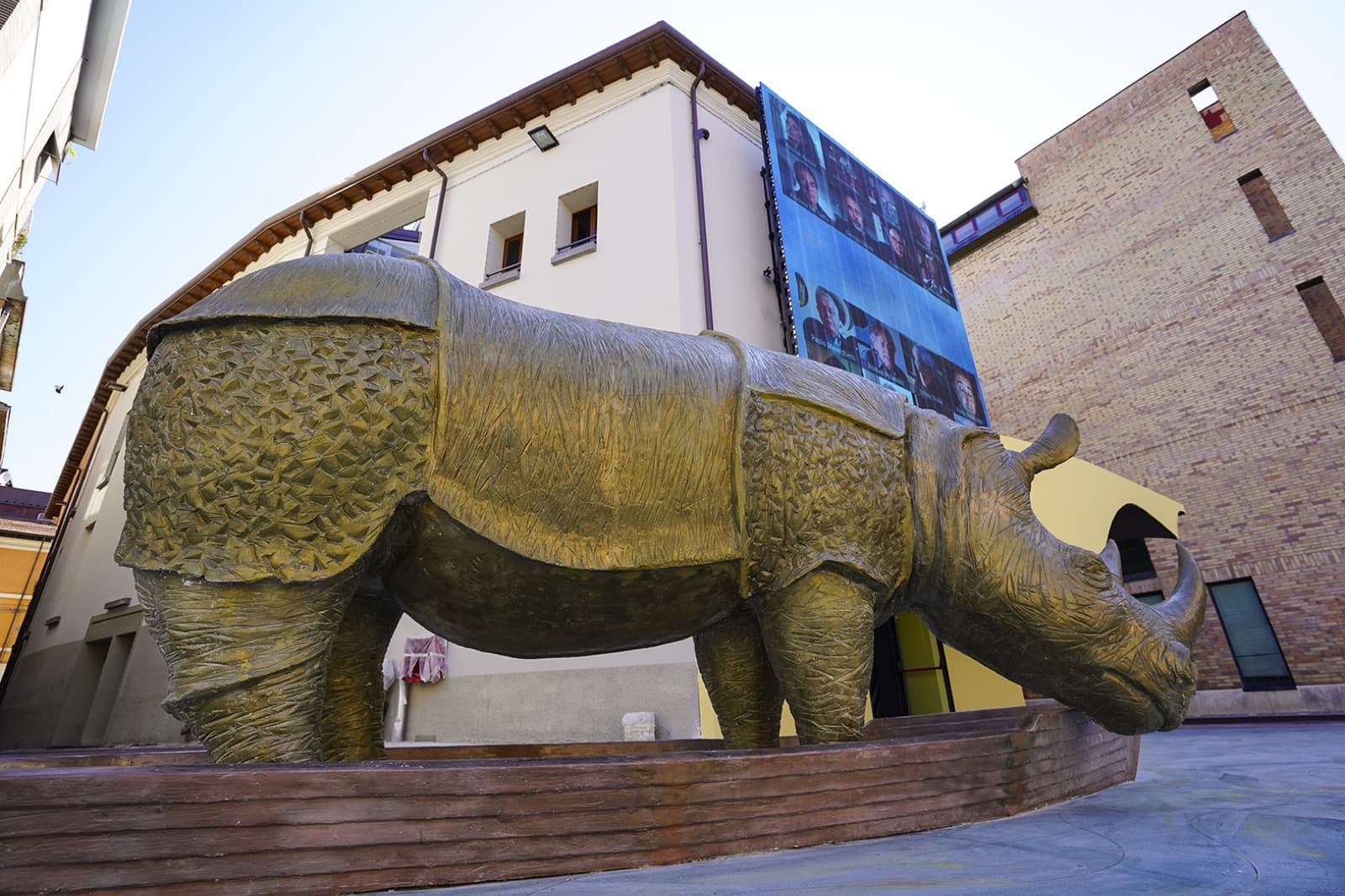 Rinoceronte Piazza San Martino