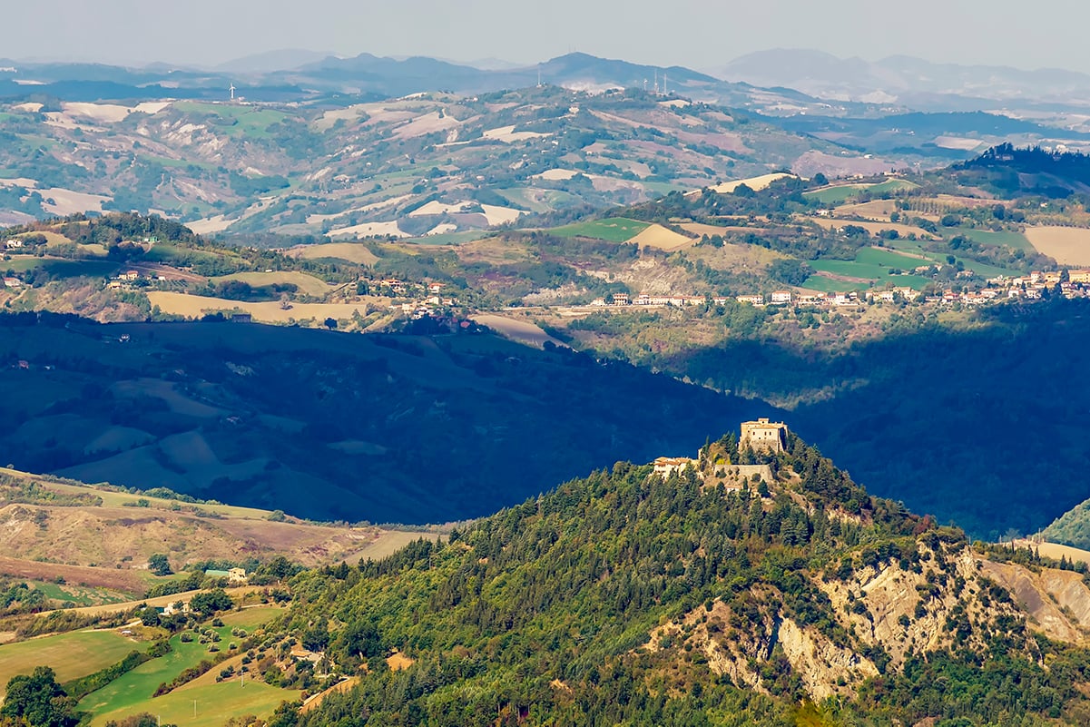 A Montebello (Rimini), c’è una rocca da paura!