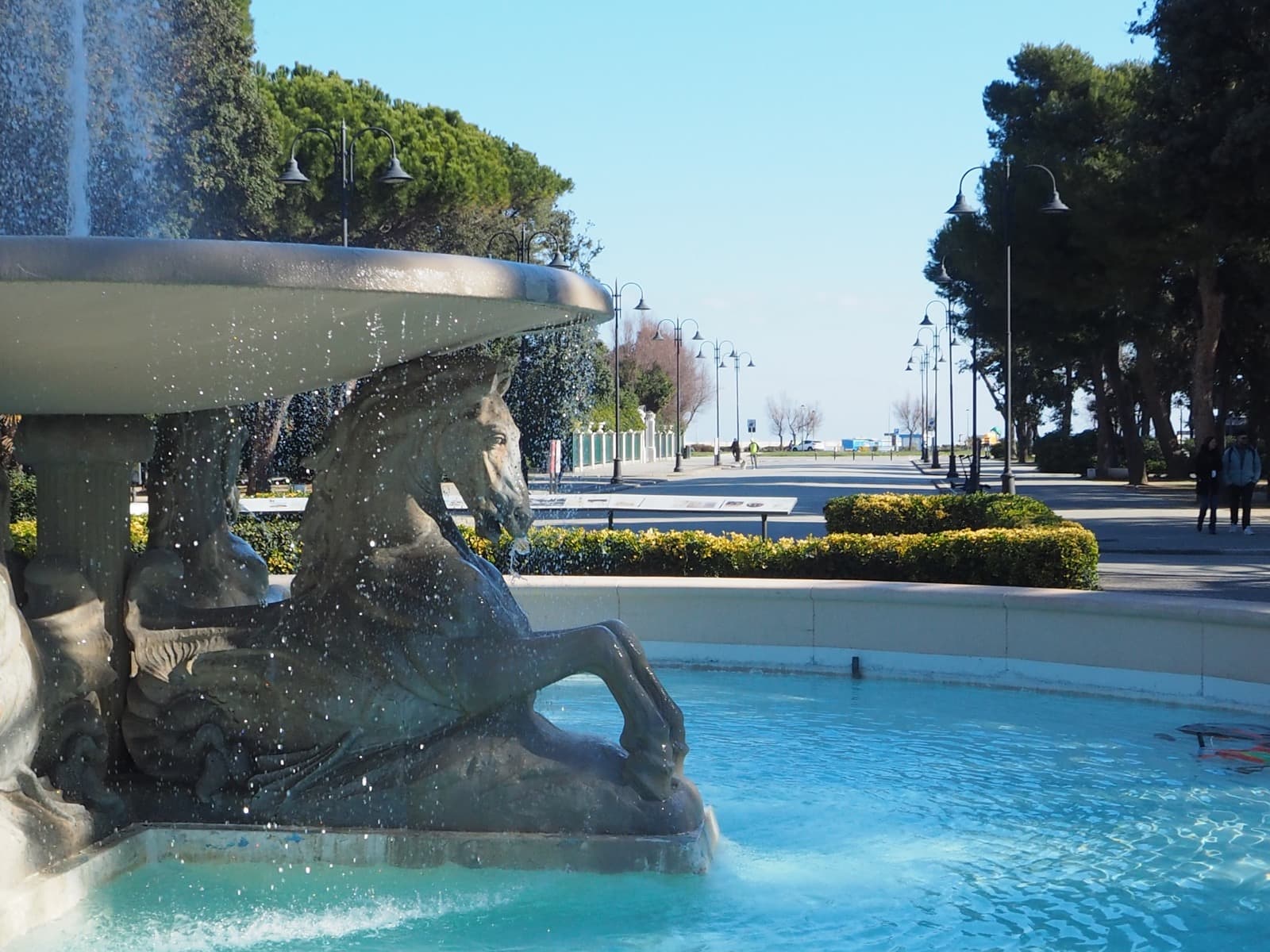 Fontana Quattro Cavallo Parco Fellini, Rimini Ph. Marco_Boscolo