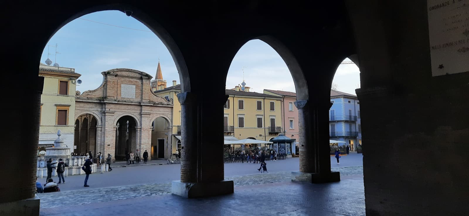 Piazza Cavour, Rimini Ph. Marco_Boscolo