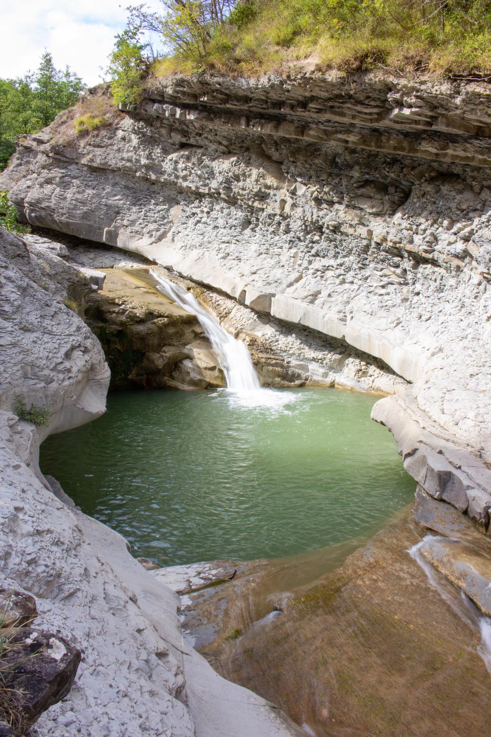 Santa Sofia (FC), Cascata dello Zerbale | Ph. Nicola Andrucci via pagina Facebook Parco Nazionale Foreste Casentinesi