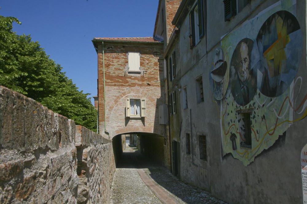 Saludecio (RN), murales delle invenzioni | Ph. Riviera Rimini