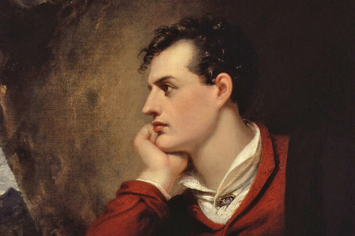 Un ritratto di Lord Byron del 1813 di Richard Westall