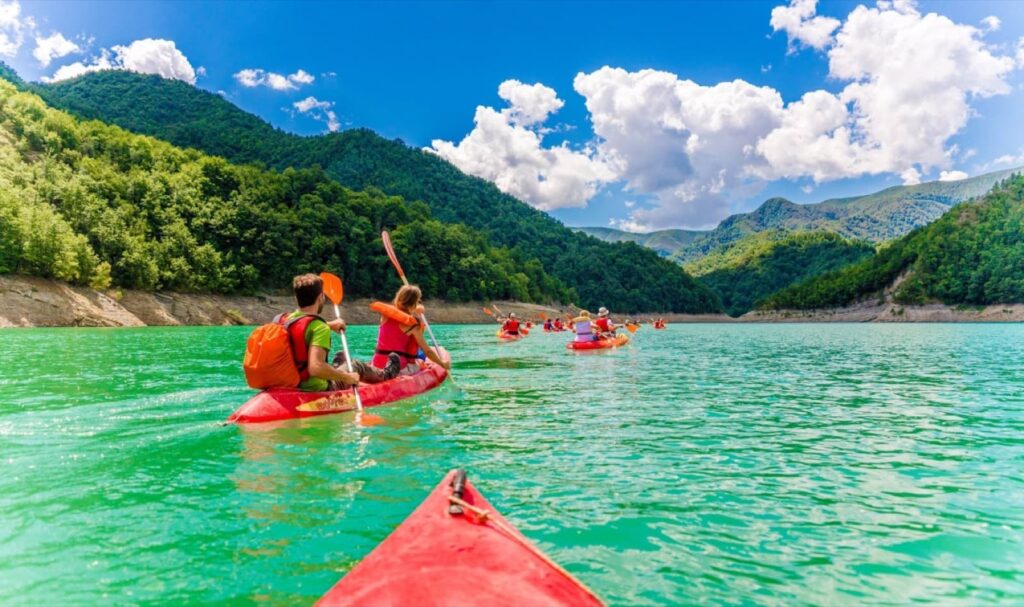 Lago di Ridracoli (FC) Canoa e trekking