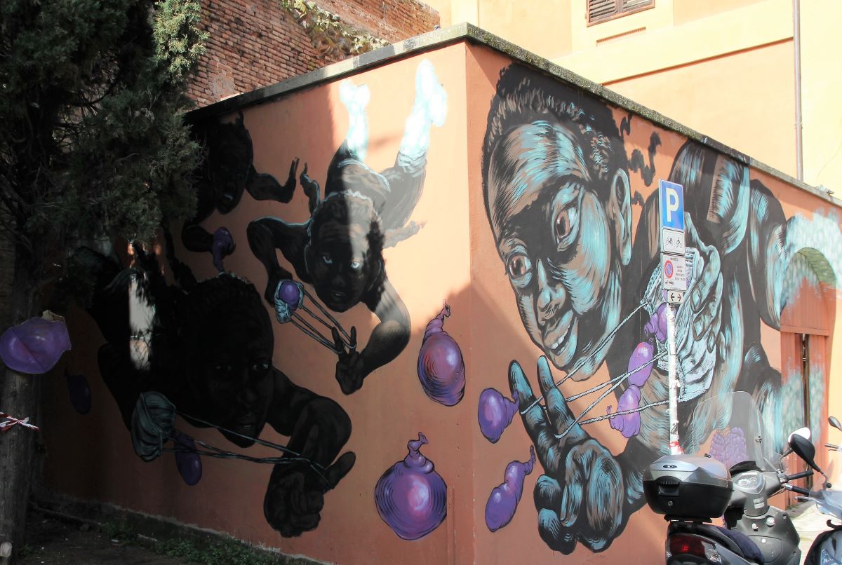 Bologna. murale di Bastardilla | Ph. Bologna Welcome
